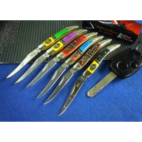 High Quality Ox Bone Handle Classic Knife Spain Folding Knife UDTEK01418